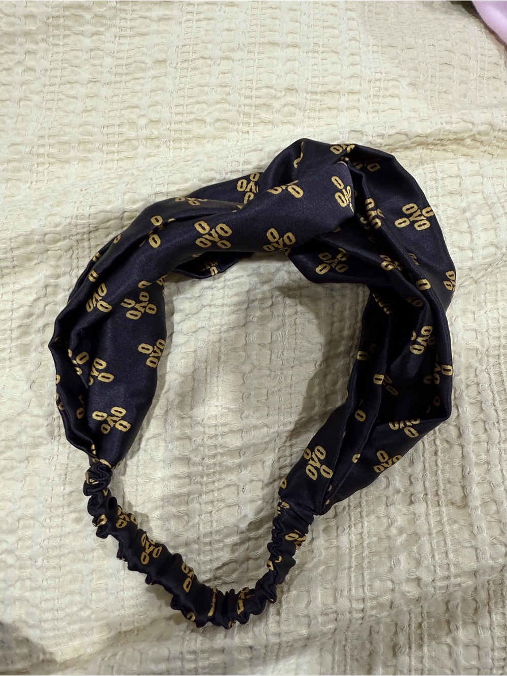 OVO Women's Monogram Silk Headband